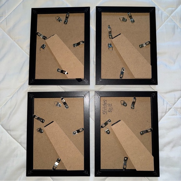 ✅Black Picture Frames Set of 4 - Picture 3 of 7